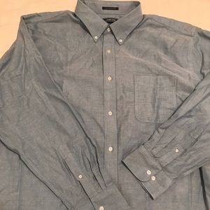 Lands’ End Supima No Iron Oxford Collared Shirt